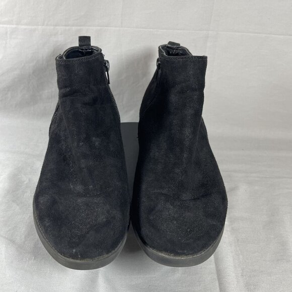 Carlos by‎ Carlos Santana Black Multiple Zipper Ankle Booties Women's Size 11 - Picture 2 of 6